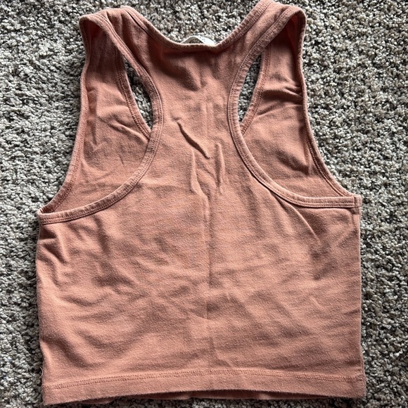Zenana Pink Peach Tank Top medium summer - Picture 3 of 3